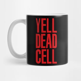 Yell Dead Cell (Metal Gear Solid 2 Sons Of Liberty Red) Mug